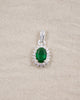 DIJE JADE BAÑO EN PLATA