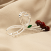HAIR CLIPS CHERRYPOP BAÑO DE PLATA