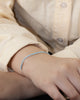 PULSERA CIRCONES EN BAÑO DE PLATA