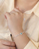 PULSERA ANASTASIA BAÑO DE PLATA