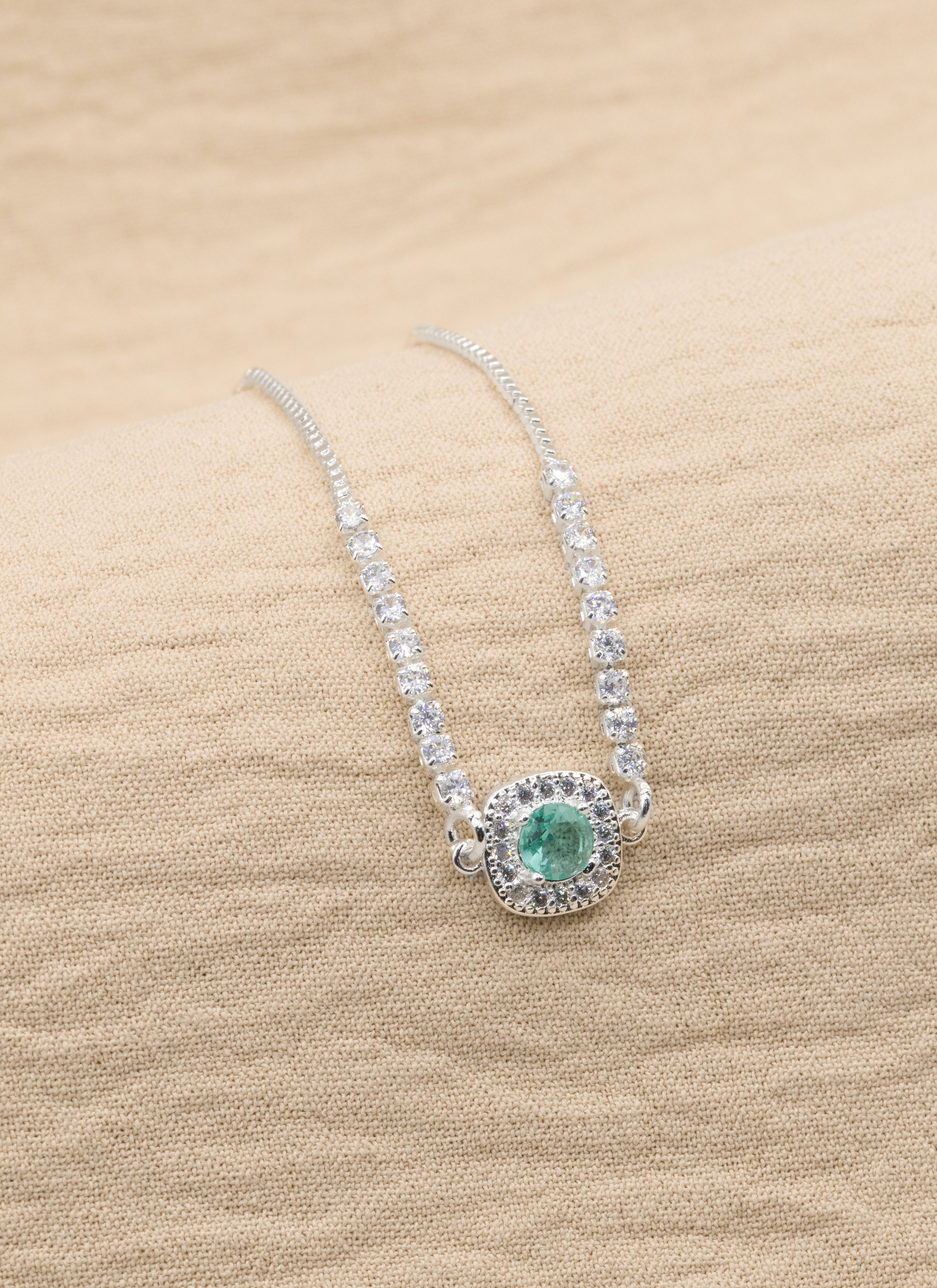 PULSERA ANASTASIA BAÑO DE PLATA