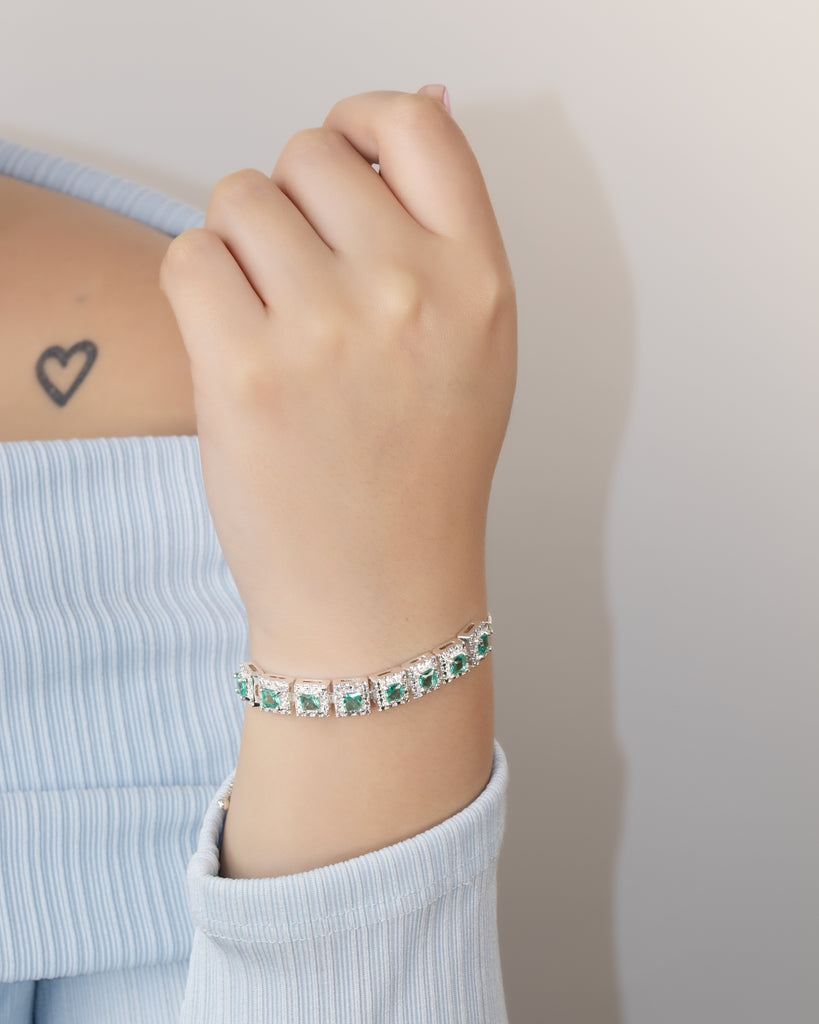 PULSERA EMMA BAÑO DE PLATA