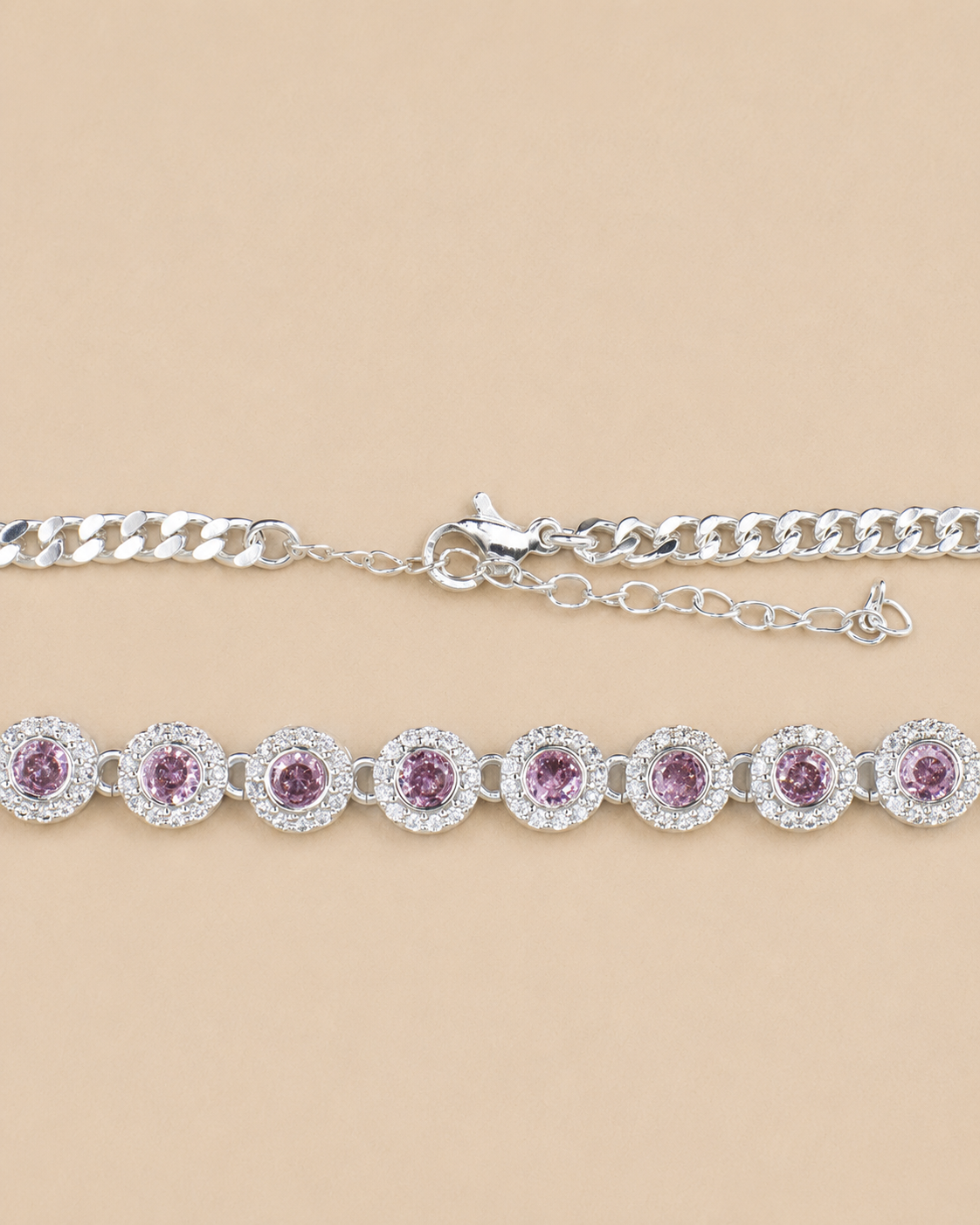 PULSERA HAILEY BAÑO DE PLATA