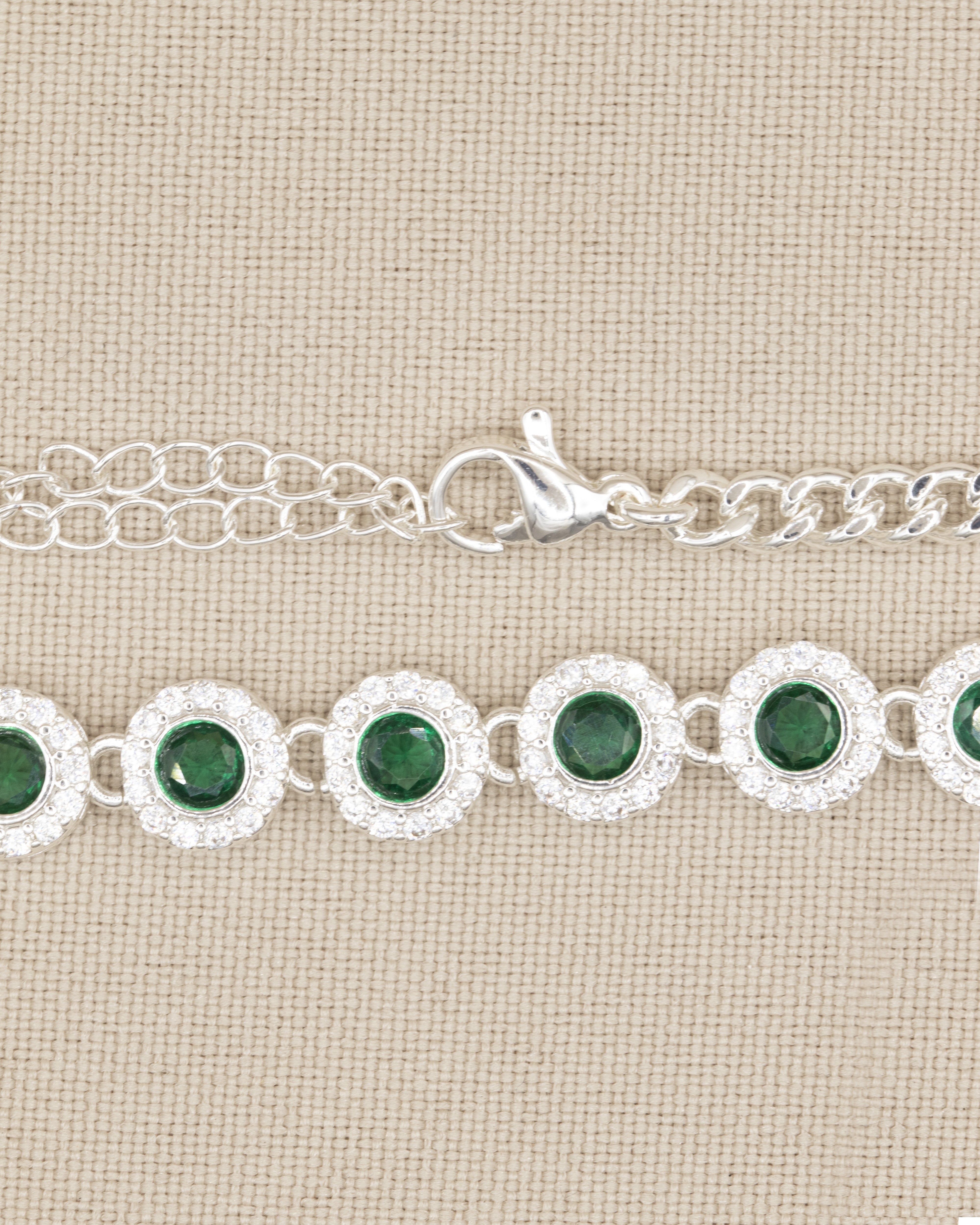 PULSERA HAILEY BAÑO DE PLATA