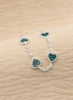 PULSERA SHINY LOVE BAÑO DE PLATA