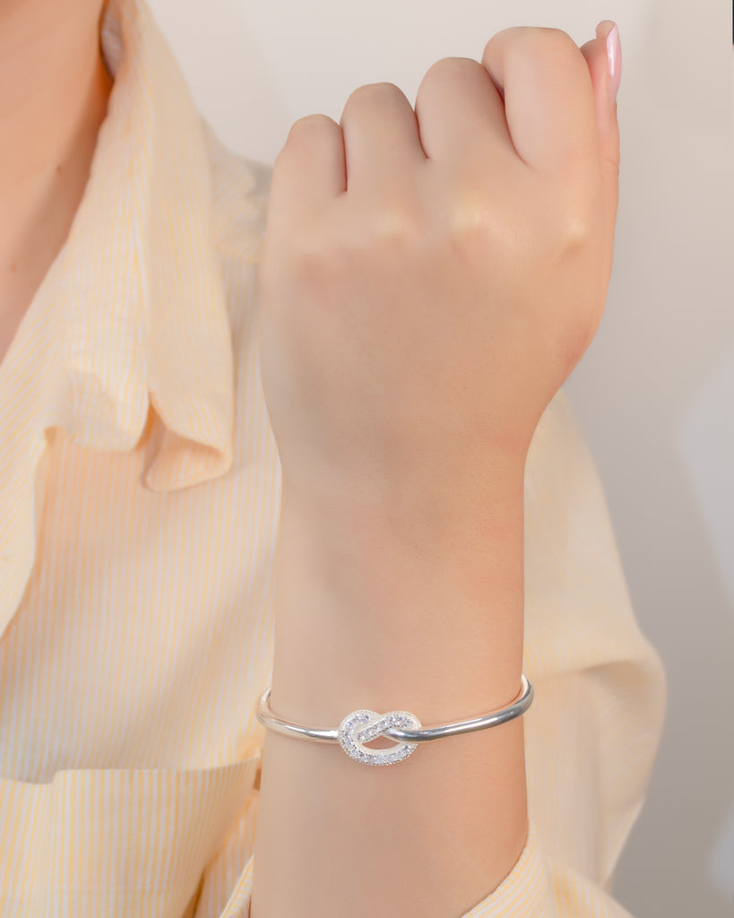 PULSERA PREXEL CIRCONADO BAÑO DE PLATA