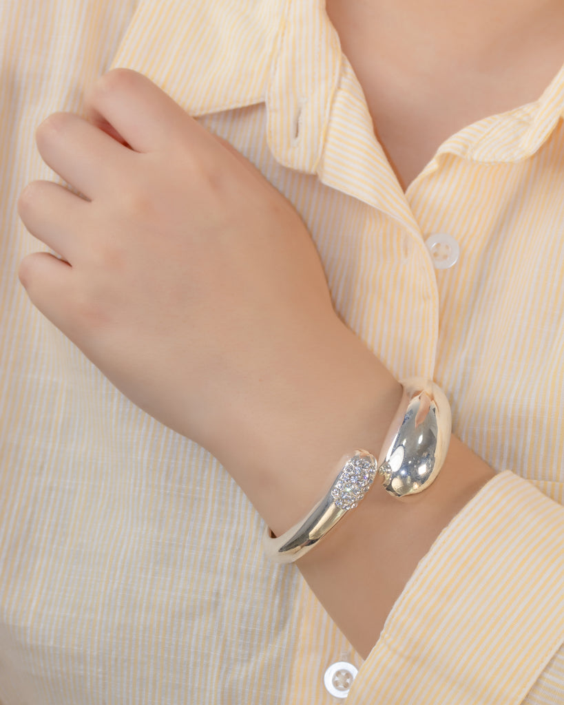 PULSERA SNAKE BAÑO DE PLATA