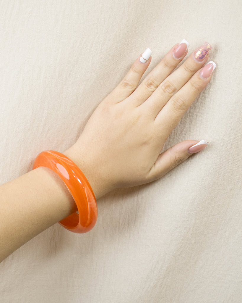 PULSERA CIRCULO ORBIT NARANJA