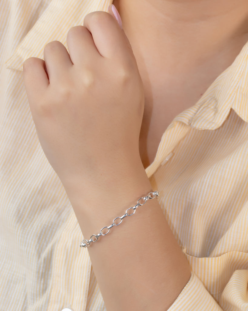 PULSERA SLIK BAÑO EN PLATA