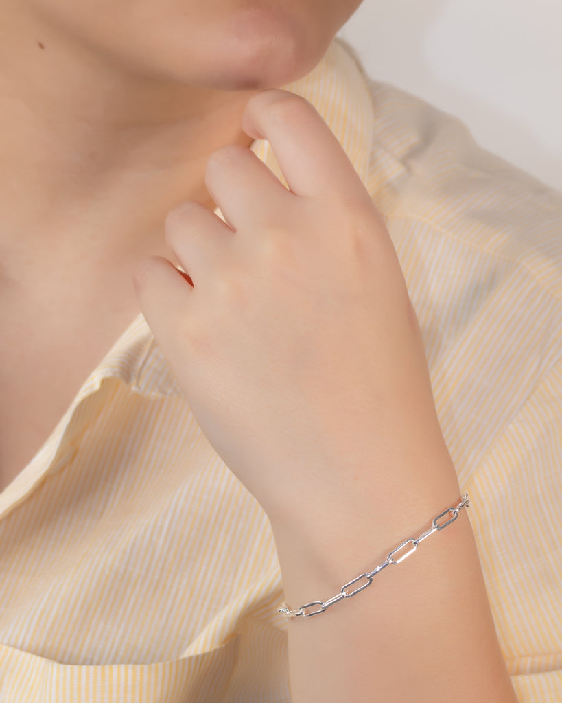 PULSERA BRISA BAÑO EN PLATA