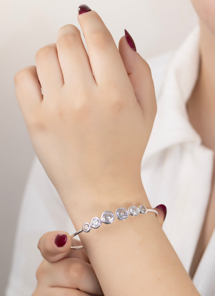 PULSERA AMALFI BAÑO EN PLATA