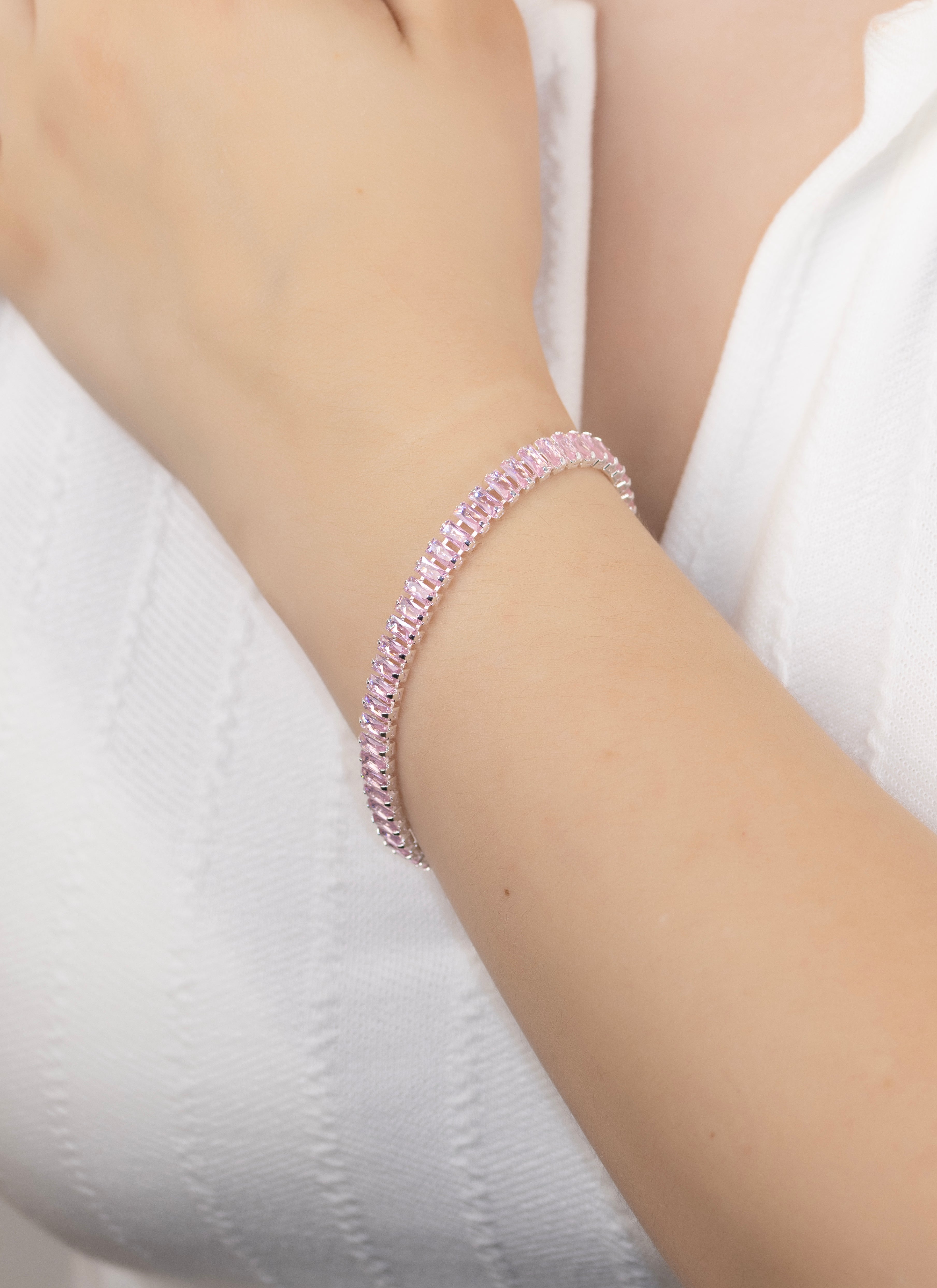PULSERA LUXY BAÑO EN PLATA