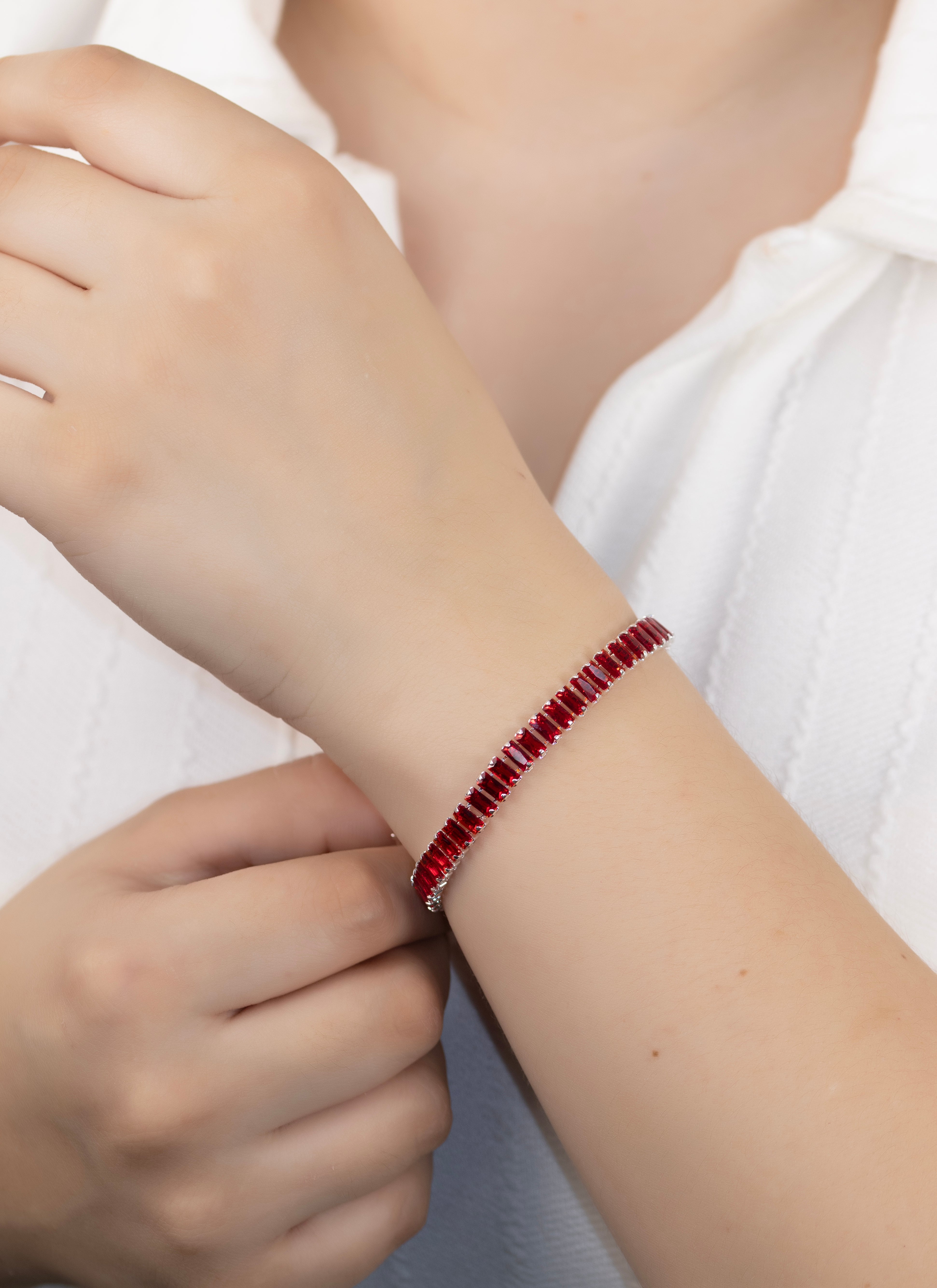 PULSERA LUXY BAÑO EN PLATA