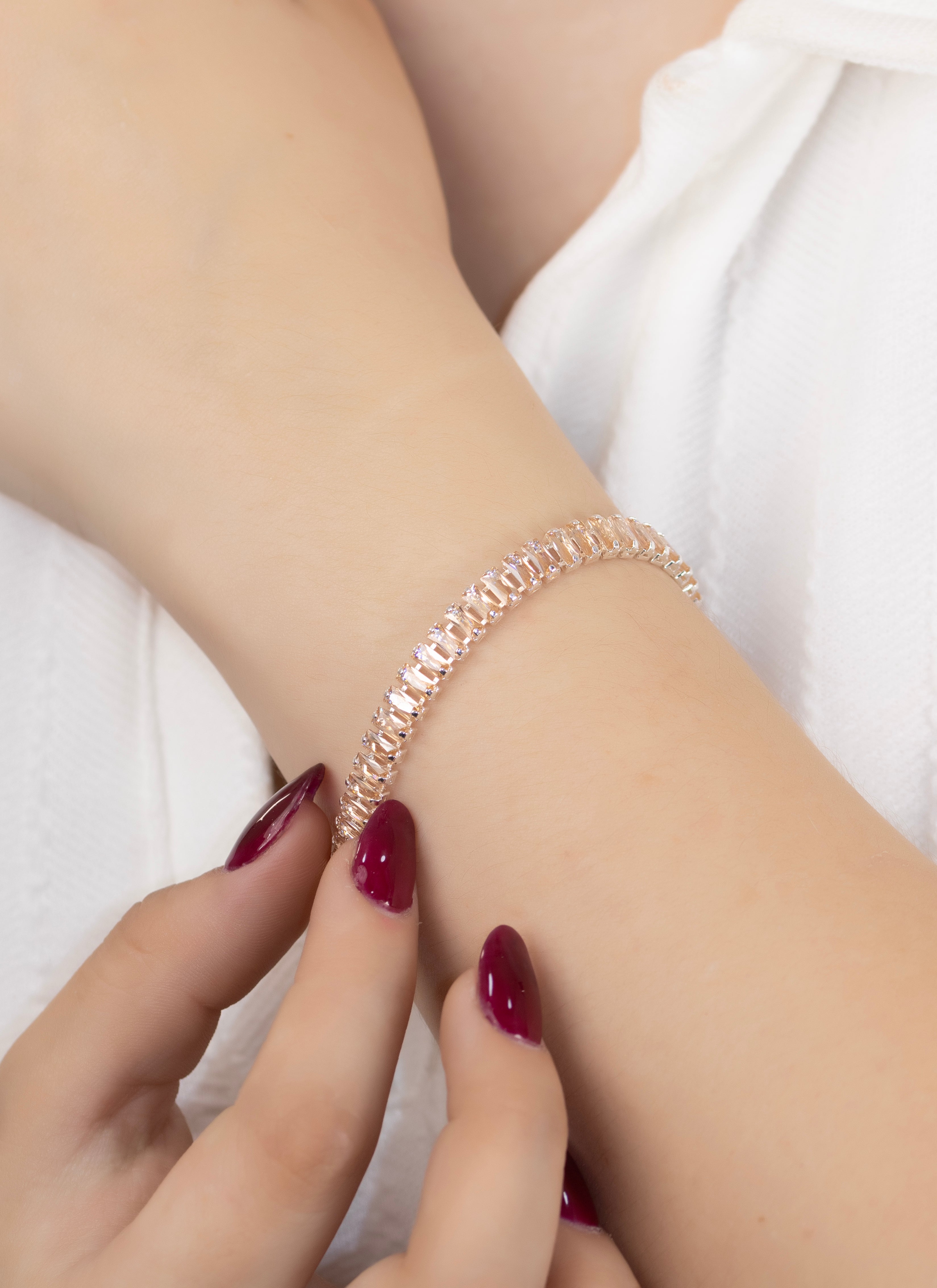 PULSERA LUXY BAÑO EN PLATA