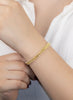 PULSERA LUXY BAÑO EN PLATA