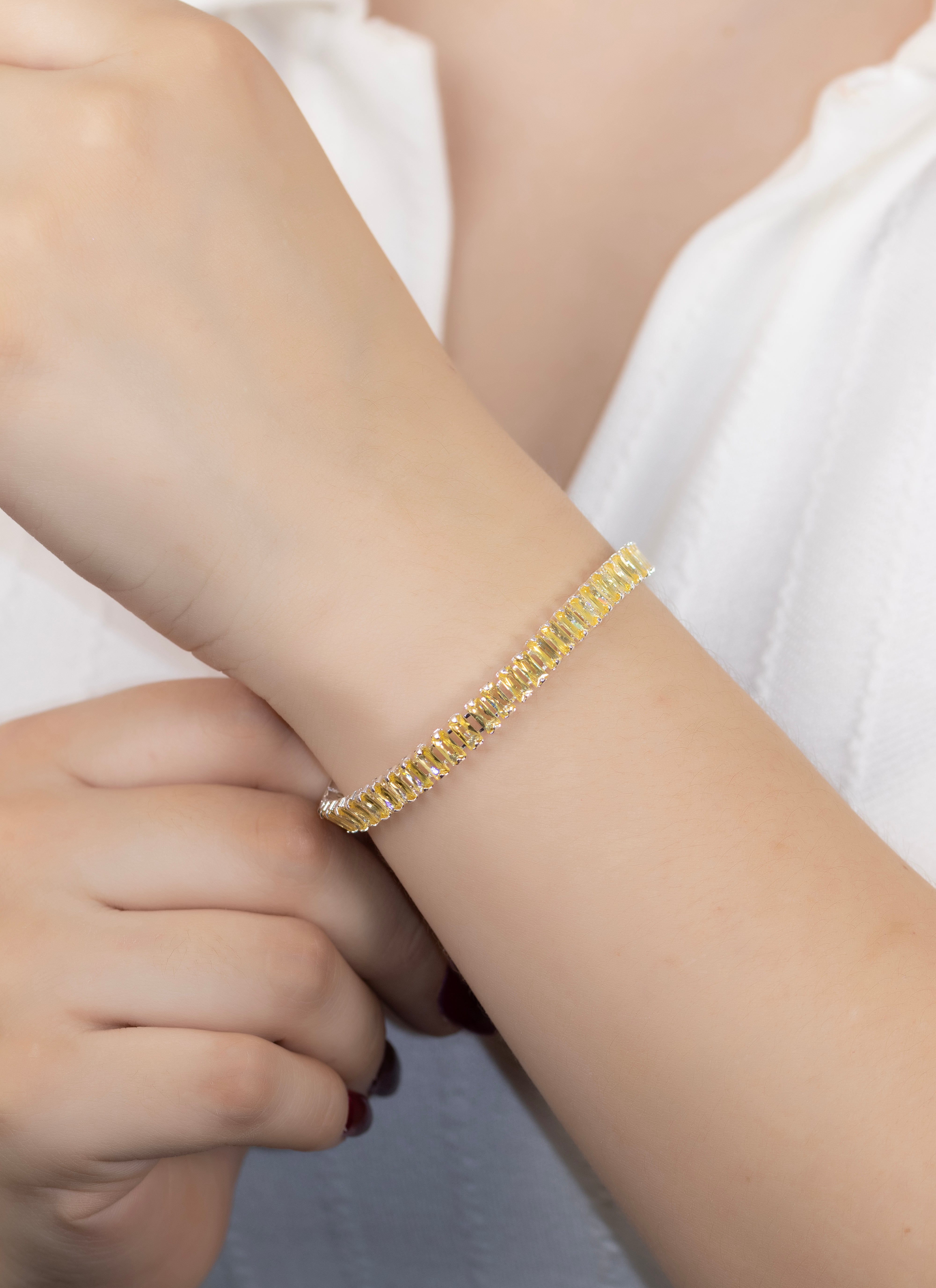 PULSERA LUXY BAÑO EN PLATA