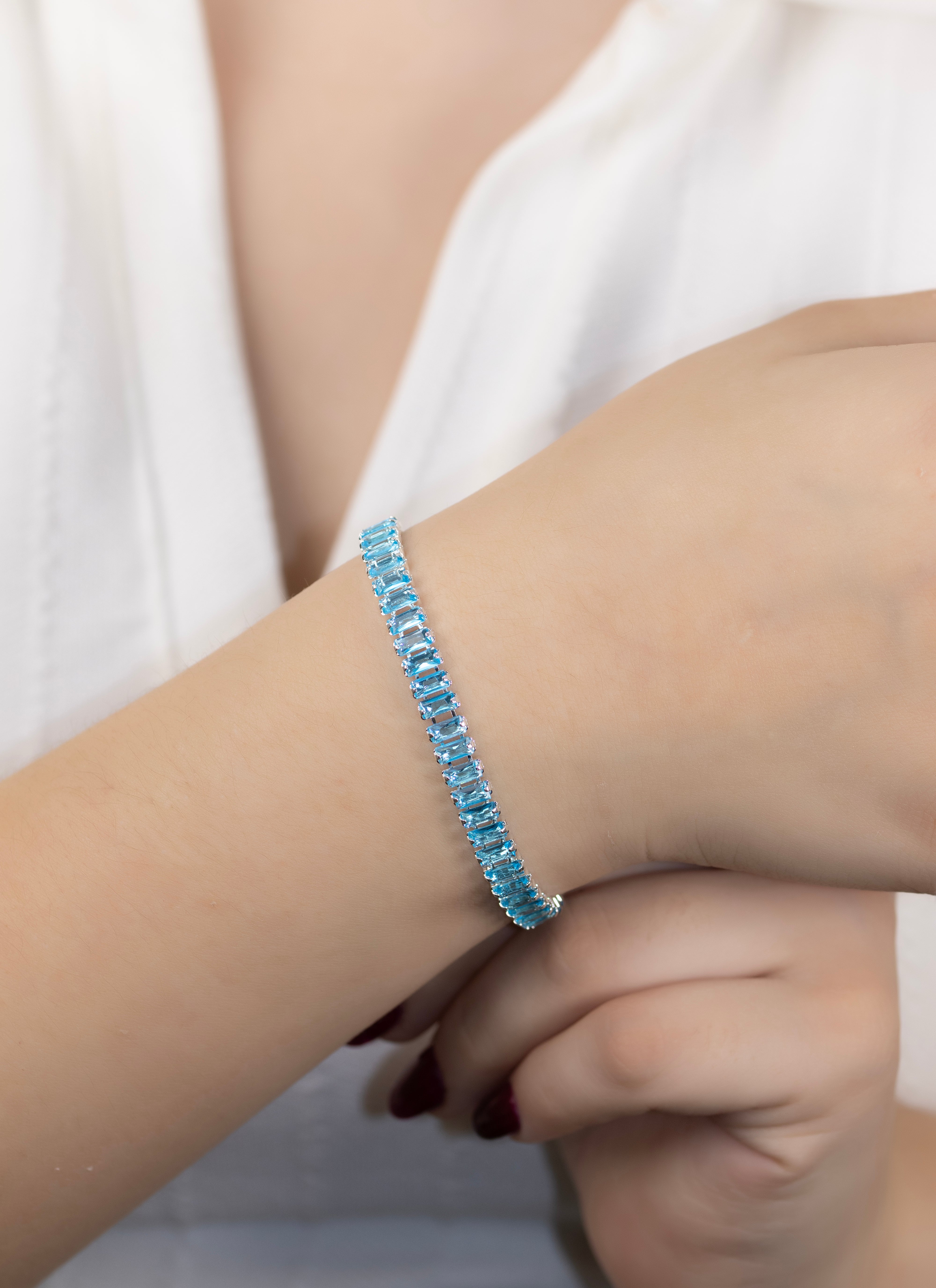 PULSERA LUXY BAÑO EN PLATA