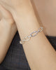 PULSERA SINA ELEGANTE BAÑO EN PLATA