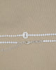 PULSERA CRISTAL BAÑO EN PLATA