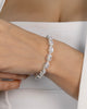 PULSERA JADE BAÑO EN PLATA