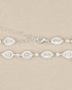 PULSERA COQUETTE BAÑO EN PLATA