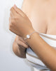 PULSERA MEDALLA INICIAL BAÑO EN PLATA