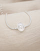 PULSERA MEDALLA INICIAL BAÑO EN PLATA