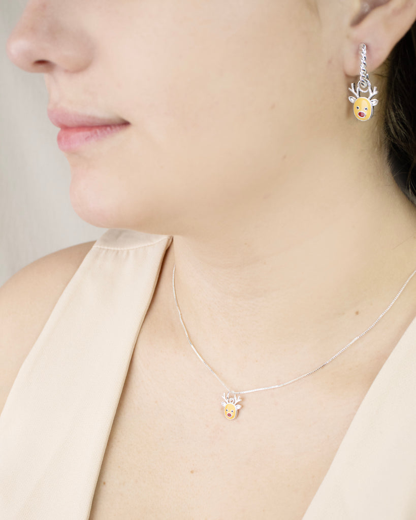 SET RENO NAVIDAD BAÑO DE PLATA