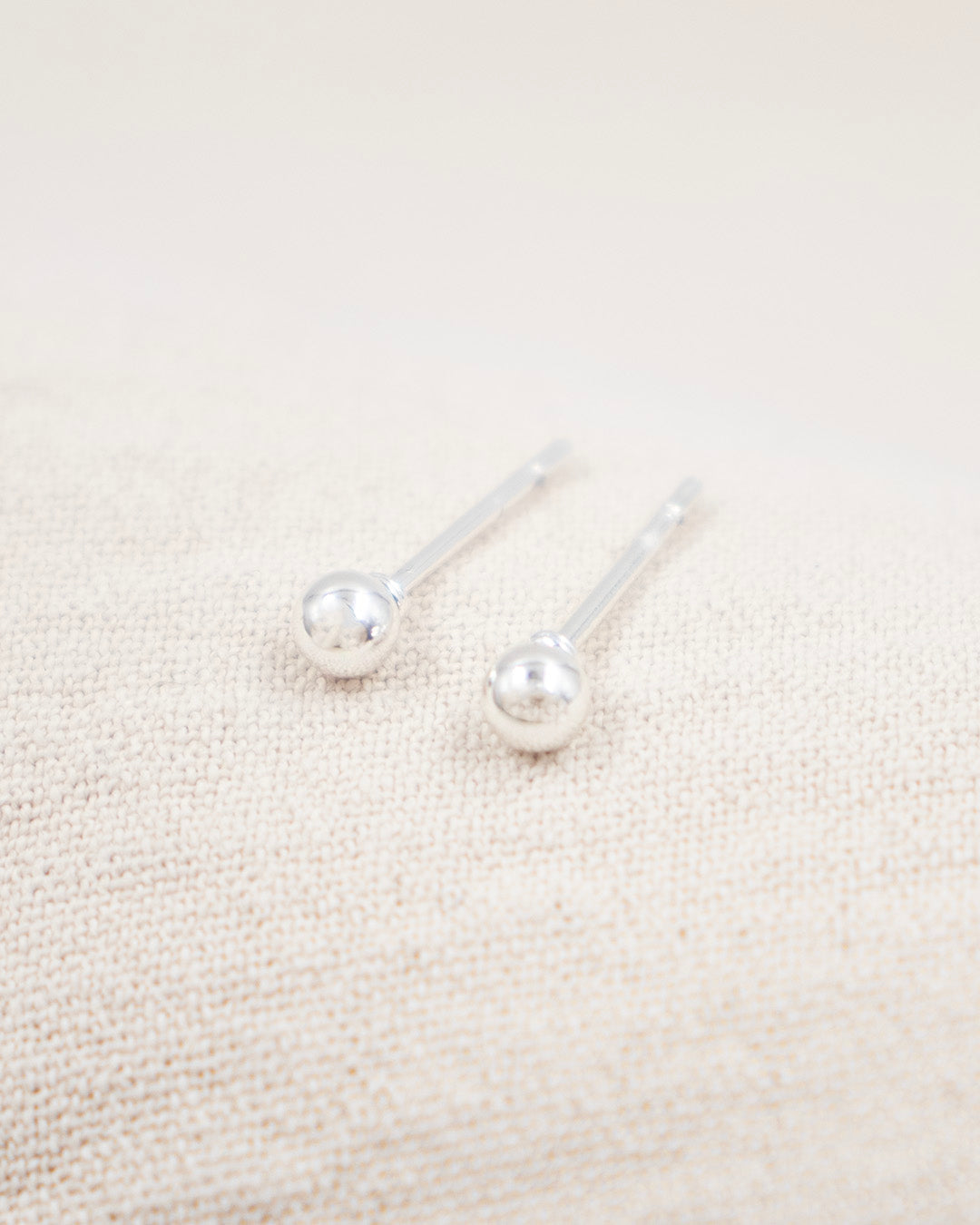 TOPO BOLA PEQUEÑA 3MM CLASIC BAÑO DE PLATA