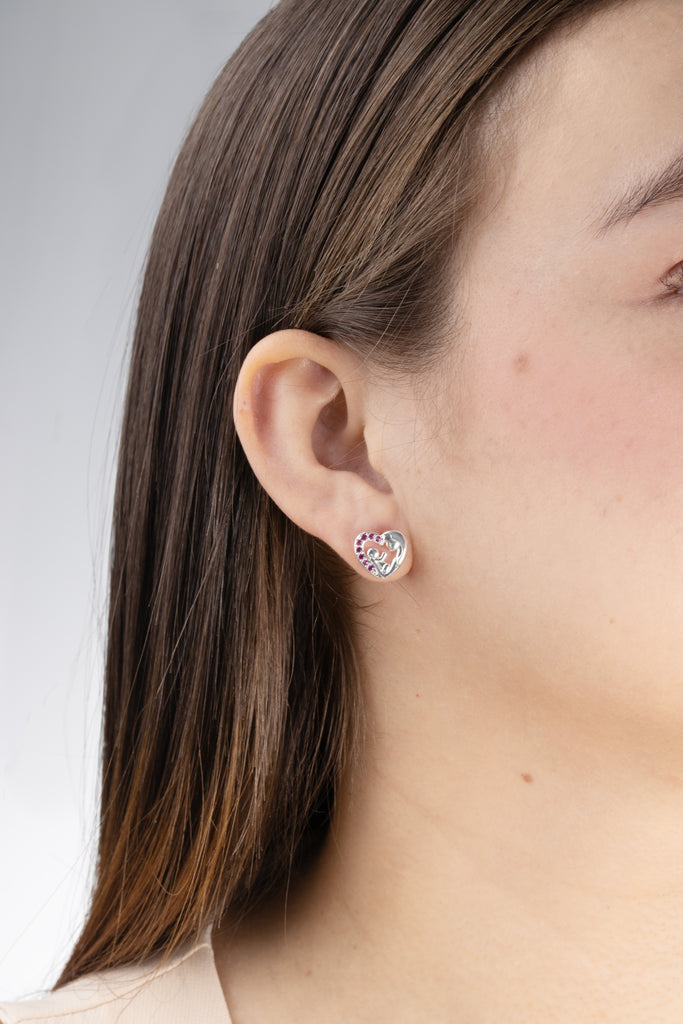 TOPO CORAZON MADRE BAÑO DE PLATA