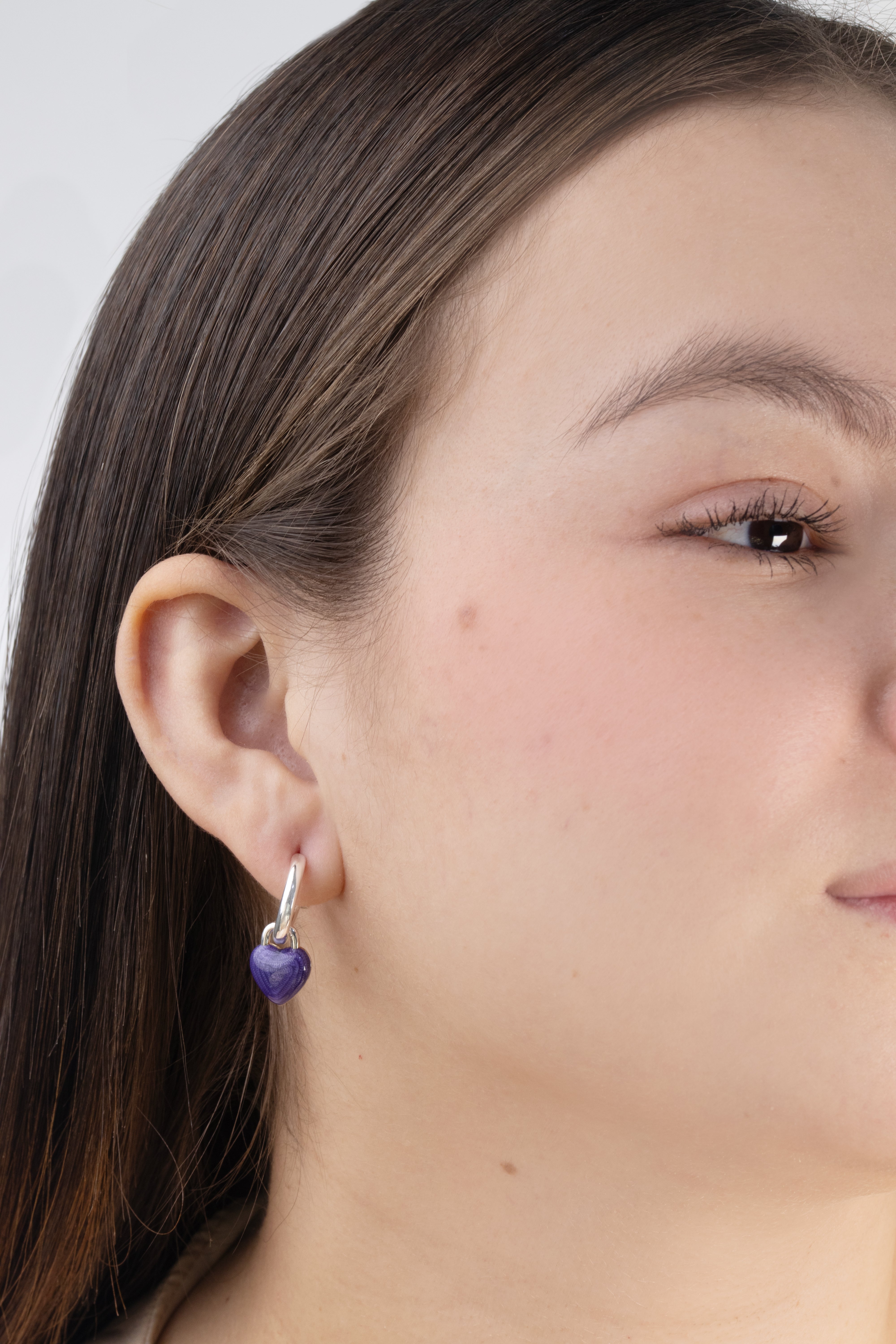 TOPO CORAZON LOVE IT BAÑO DE PLATA