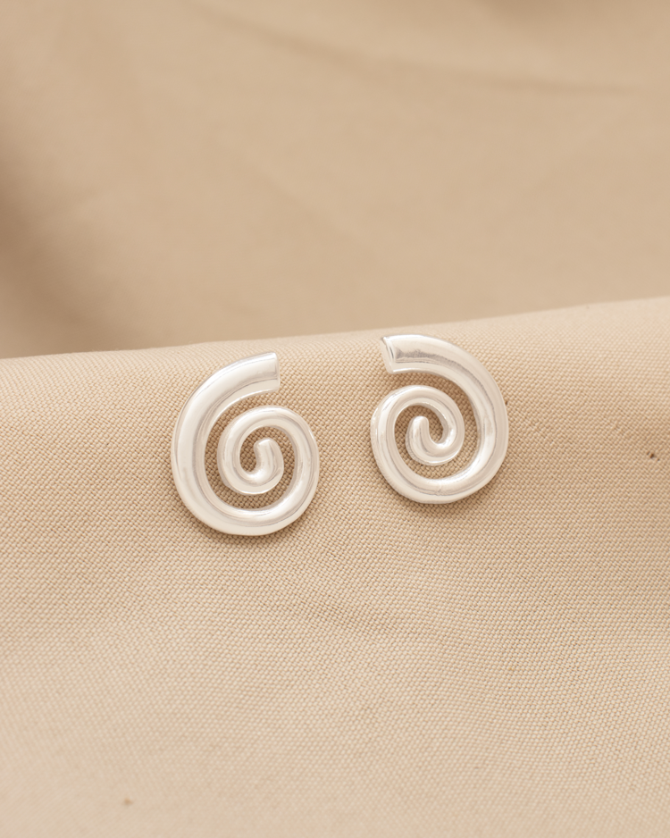 TOPO ESPIRAL BAÑO DE PLATA