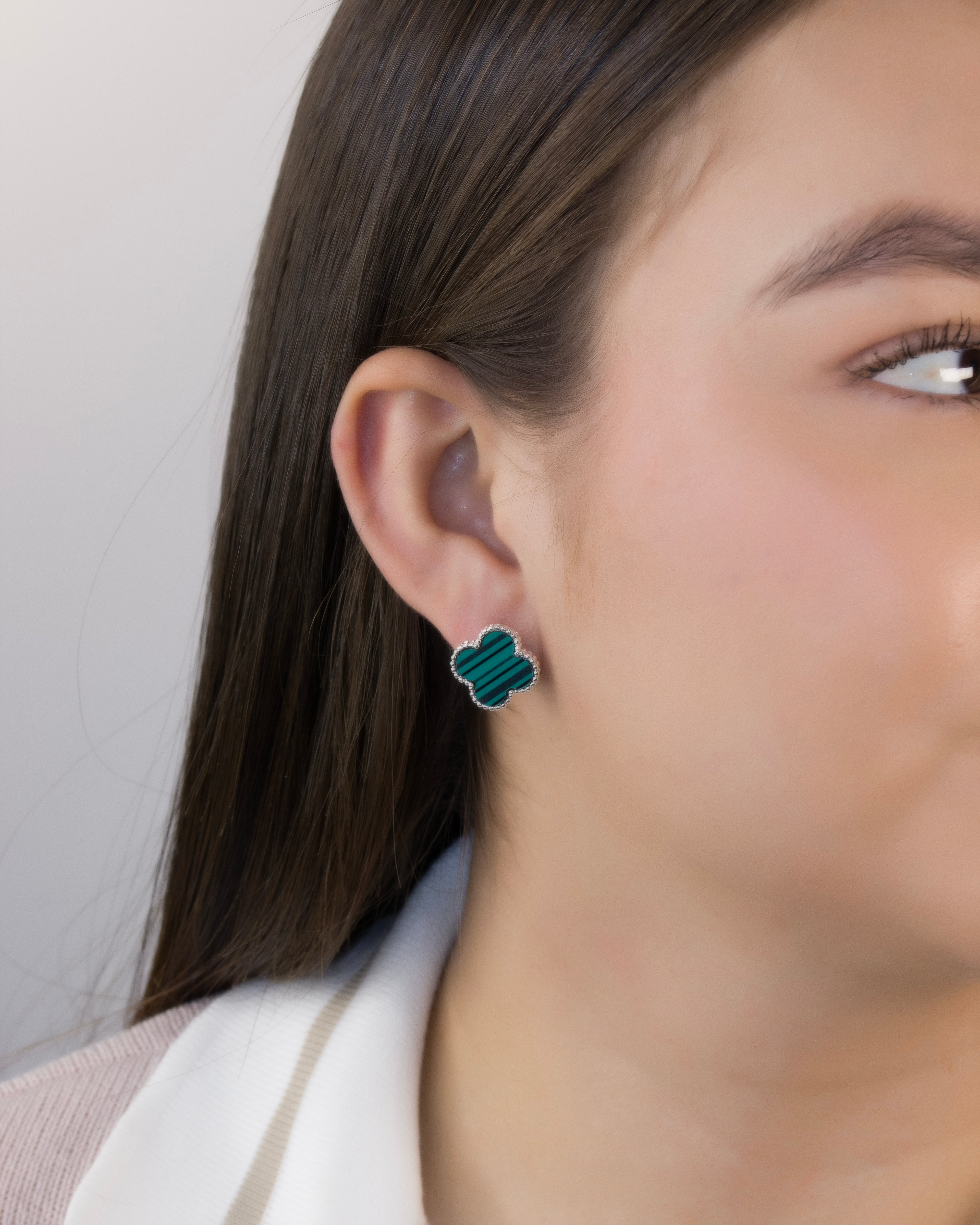 TOPO CONEXIÓN TRÉBOL BAÑO DE PLATA