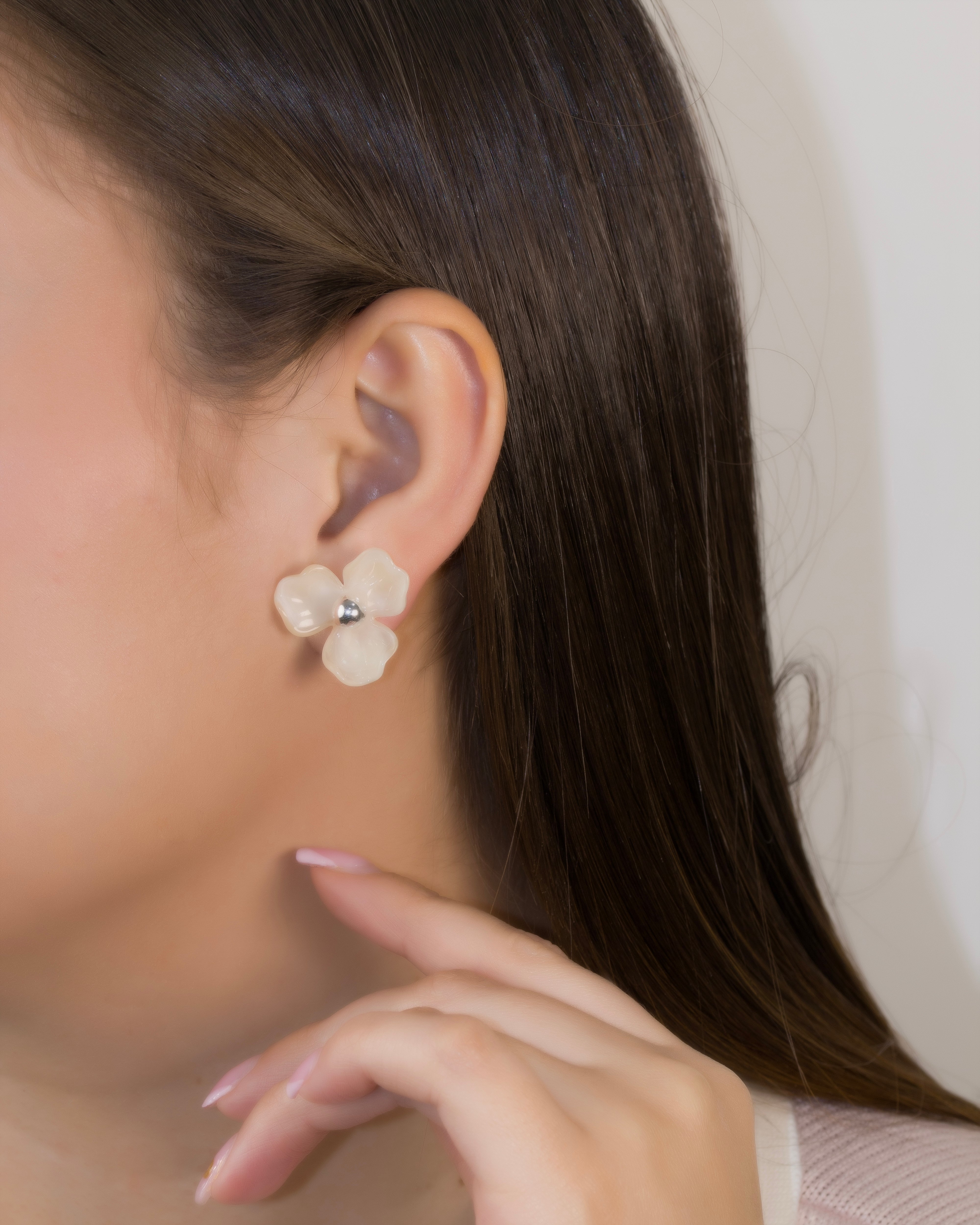 TOPO JAZMIN BAÑO DE PLATA