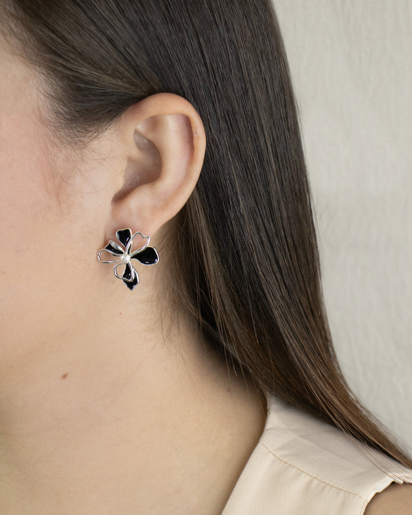 TOPO FLOR CINTIA BAÑO EN PLATA