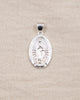 DIJE NUESTRA SEÑORA DE GUADALUPE BAÑO EN PLATA